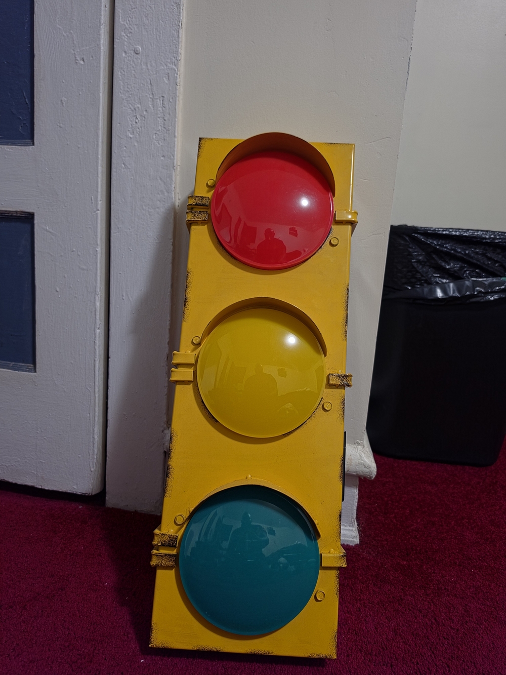 Traffic Light Panel - Red, Yellow, Teal